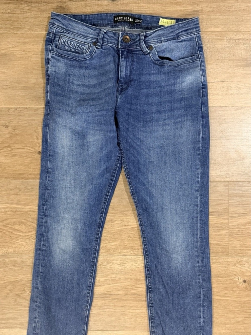 Cars Douglas Stone Used Regular Fit Selvedge Jeans Men's 29/30